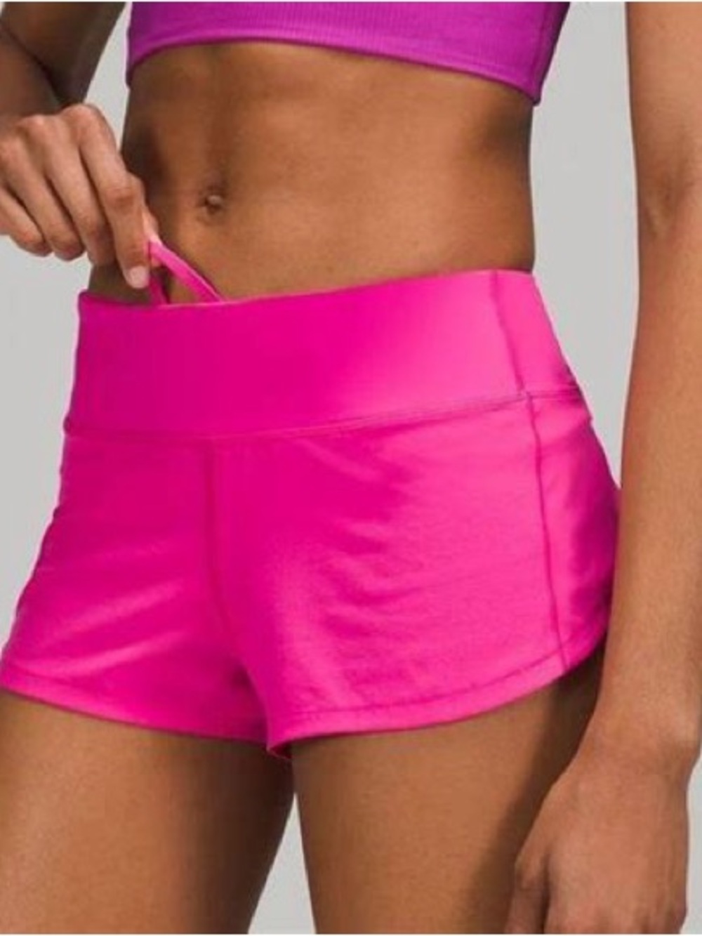 Lululemon Speed Up Shorts LR Sonic Pink